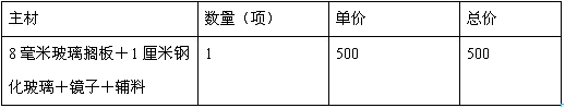 裝修預算表格效果圖8