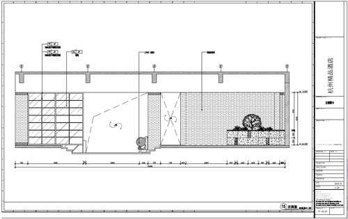 杭州精品酒店室內(nèi)裝飾工程深化設(shè)計(jì)一層立面圖15