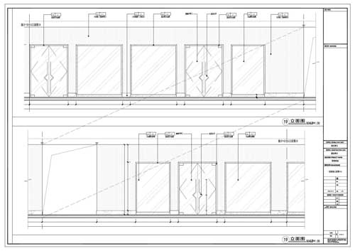 商場深化設(shè)計(jì)施工圖一層立面圖19