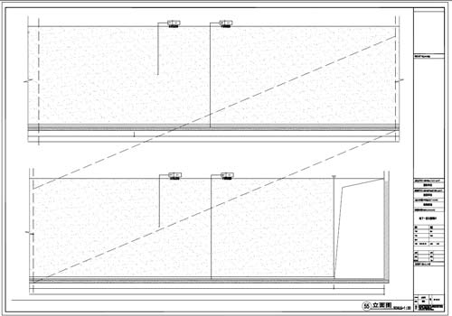 商場深化設(shè)計(jì)施工圖負(fù)一層立面圖55