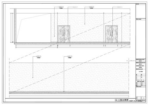 商場深化設計施工圖二層立面圖30