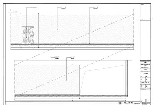 商場深化設計施工圖二層立面圖30