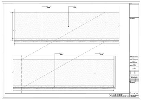 商場深化設計施工圖二層立面圖40