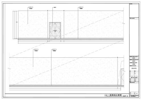 商場深化設(shè)計(jì)施工圖一層立面圖115